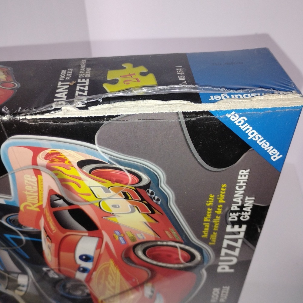 Ravensburger DISNEY Cars Shaped 24-Piece Giant Floor Jigsaw Puzzle Sealed - Picture 5 of 7